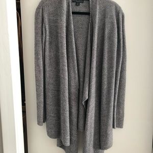 Barefoot Dreams Cardigan - light grey